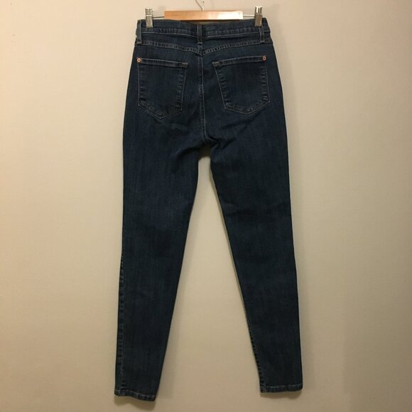 Second Yoga Canadian Made Denim Skinny Blue Jeans - Picture 2 of 16